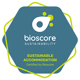 Sustainable Accommodation Certified by Bioscore 